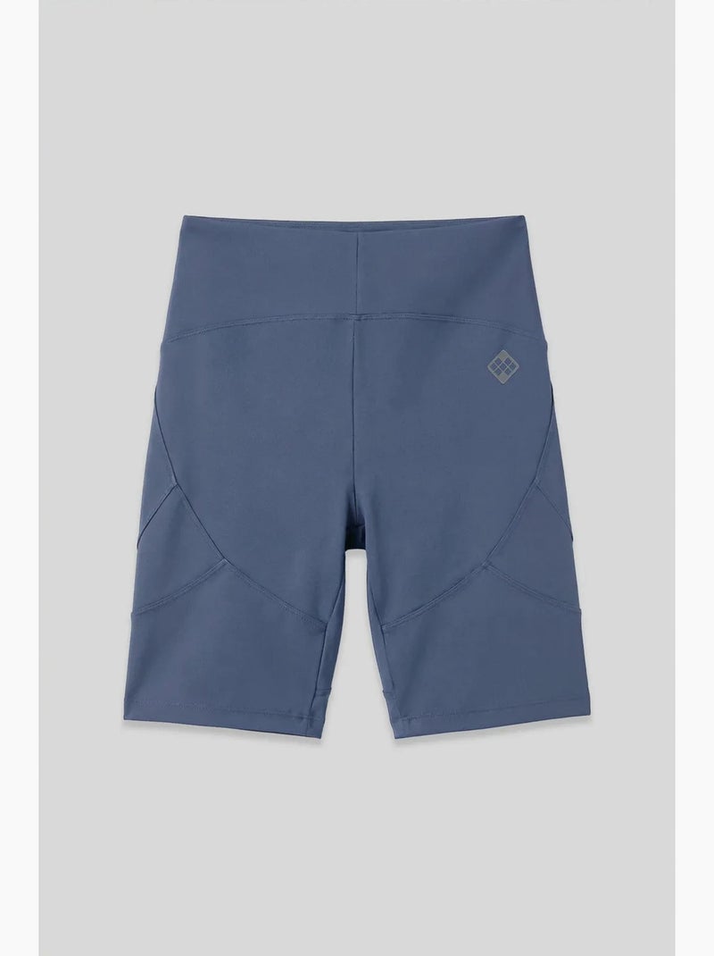 Leggings curtos de malha de cintura subida tommy Cinza - Kiabi
