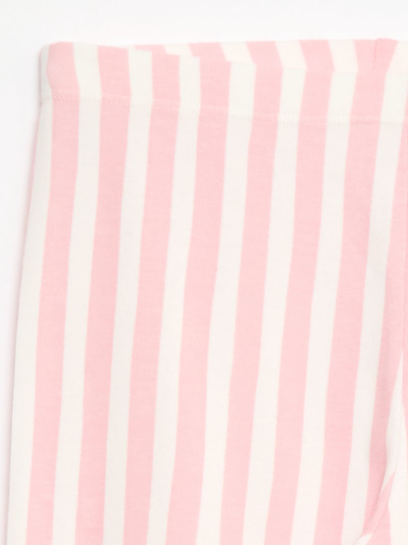 Leggings Curtos Estampados Rosa - Kiabi