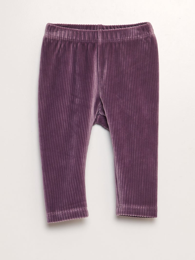 Leggings de bombazina 'Guppy' VIOLETA - Kiabi