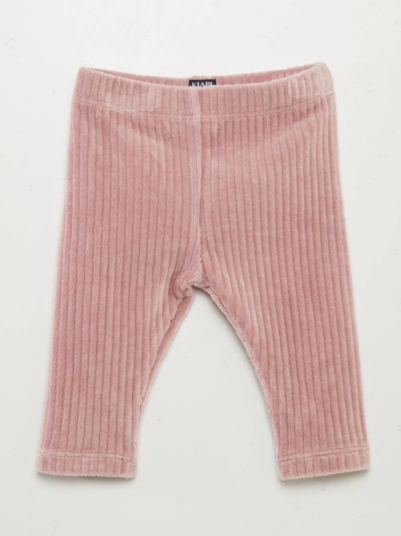 Leggings de bombazina ROSA - Kiabi