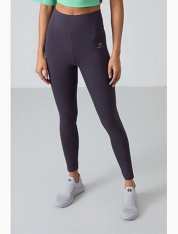 Leggings de cintura subida em algodão e elastano tommy