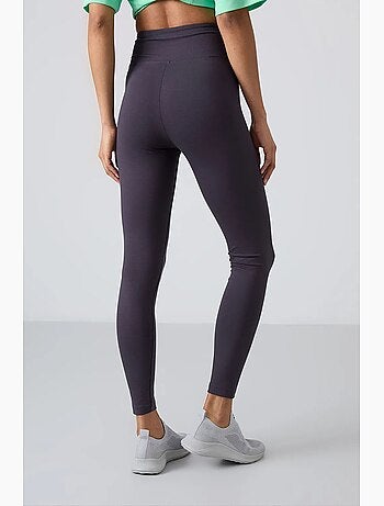 Leggings de cintura subida em algodão e elastano tommy