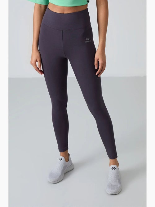 Leggings de cintura subida em algodão e elastano tommy - Kiabi Leggings de cintura subida em algodão e elastano tommy - Kiabi