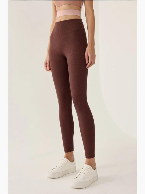 Leggings de cintura subida hiccup - Kiabi Leggings de cintura subida hiccup - Kiabi