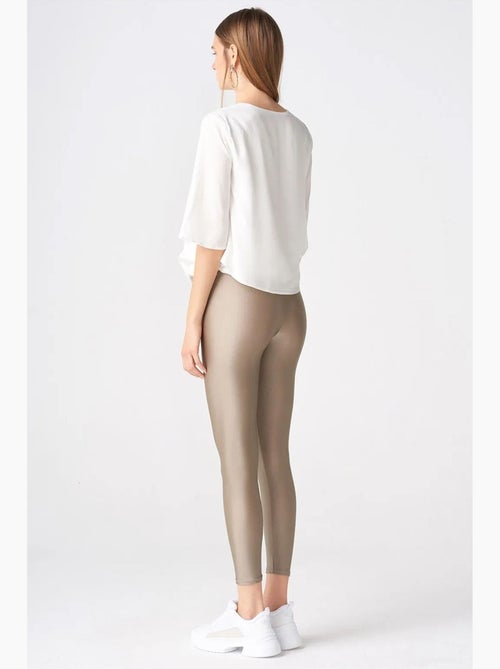 Leggings de cintura subida slim fit dilvin - Kiabi Leggings de cintura subida slim fit dilvin - Kiabi