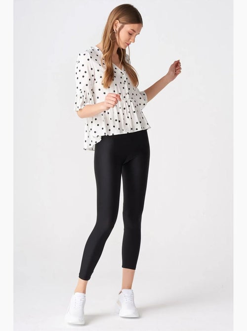 Leggings de cintura subida slim fit dilvin - Kiabi Leggings de cintura subida slim fit dilvin - Kiabi
