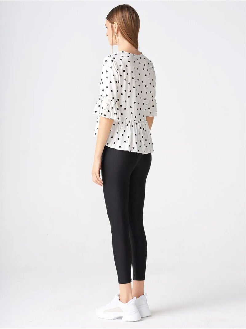 Leggings de cintura subida slim fit dilvin Preto - Kiabi