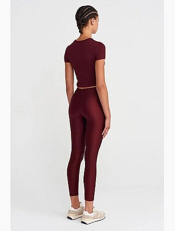 Leggings de cintura subida slim fit dilvin