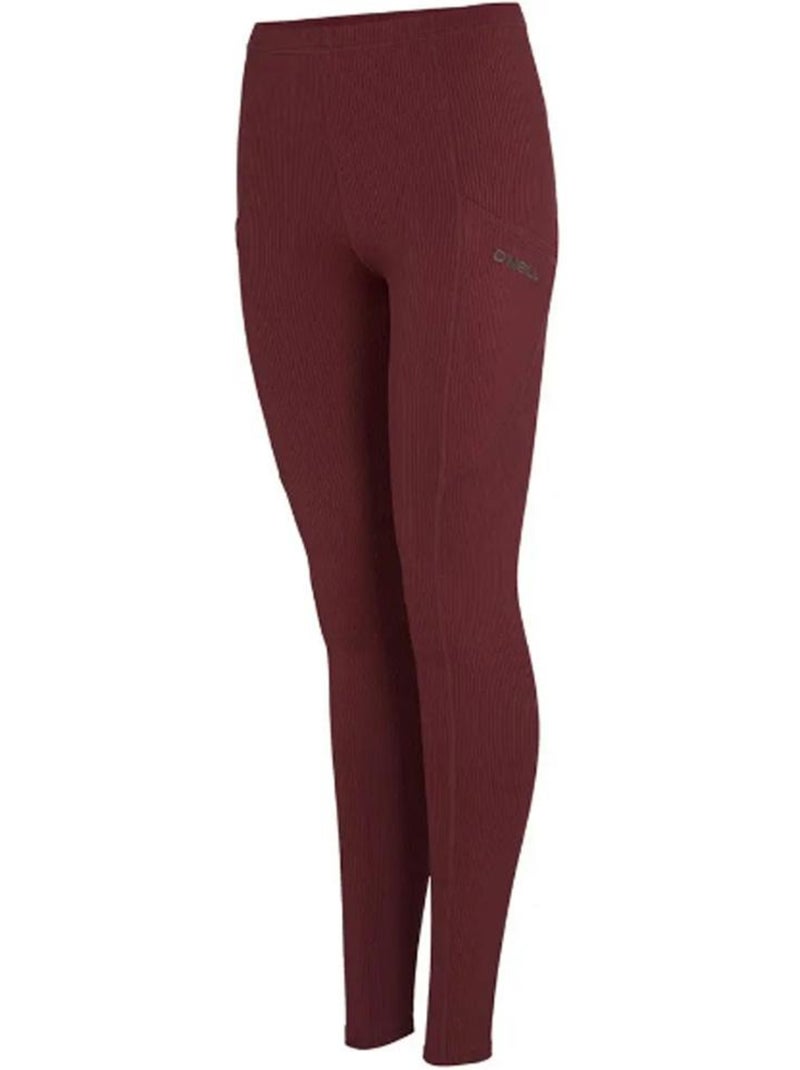 Leggings de Desporto Bordeaux para Mulher O'Neill Series Bordô - Kiabi