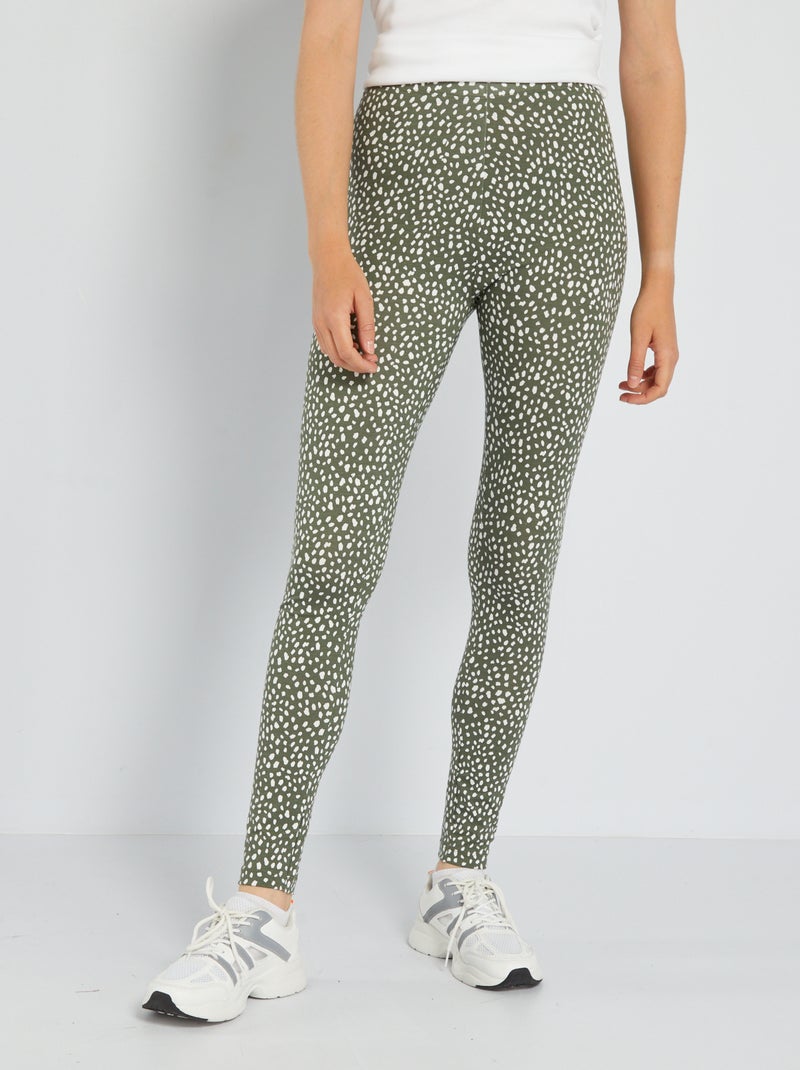 Leggings de desporto CAQUI - Kiabi