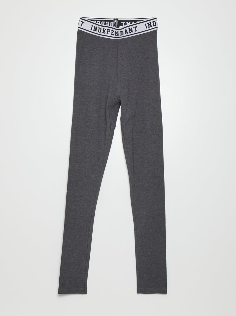 Leggings de desporto CINZA - Kiabi