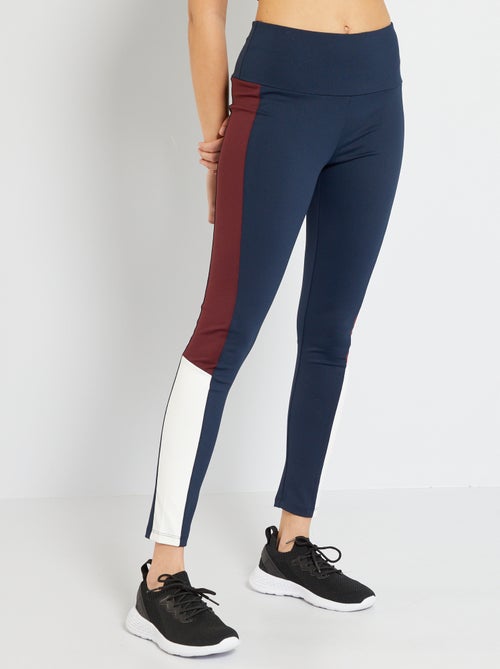 Leggings de desporto 'color-block' - Kiabi