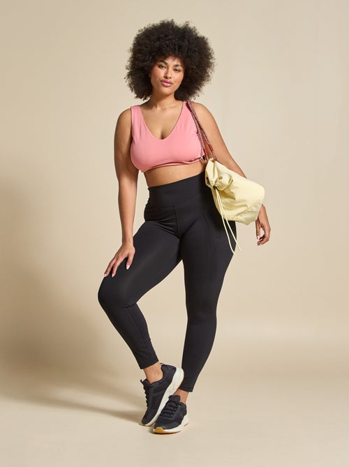 Leggings de desporto com bolsos - (ekstract) - Kiabi