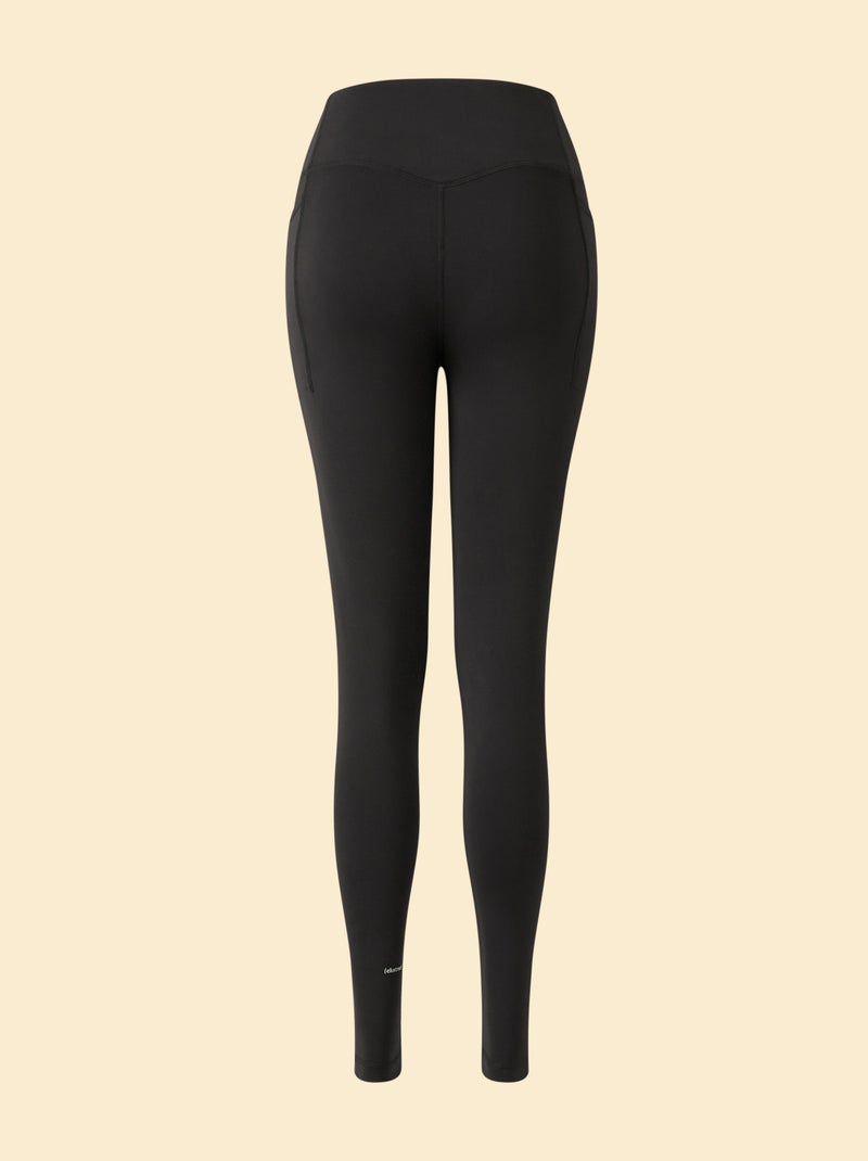 Leggings de desporto com bolsos - (ekstract) Preto - Kiabi