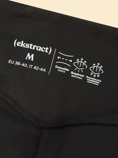 Leggings de desporto com bolsos - (ekstract) - Kiabi