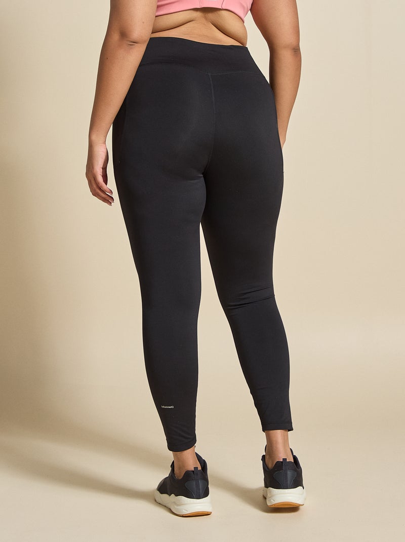 Leggings de desporto com bolsos - (ekstract) Preto - Kiabi