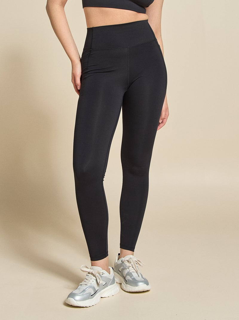 Leggings de desporto com bolsos - (ekstract) Preto - Kiabi