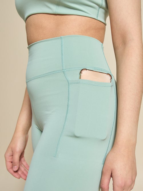 Leggings de desporto com bolsos - (ekstract) - Kiabi