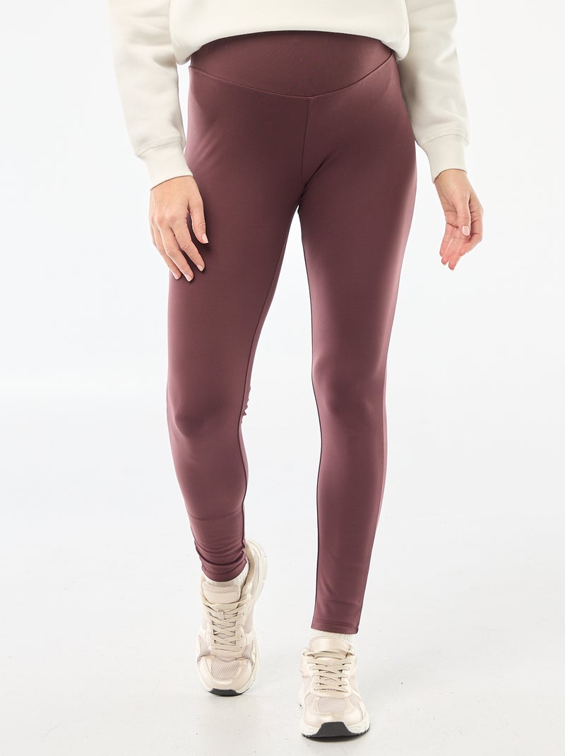 Leggings de desporto de gravidez Violeta - Kiabi