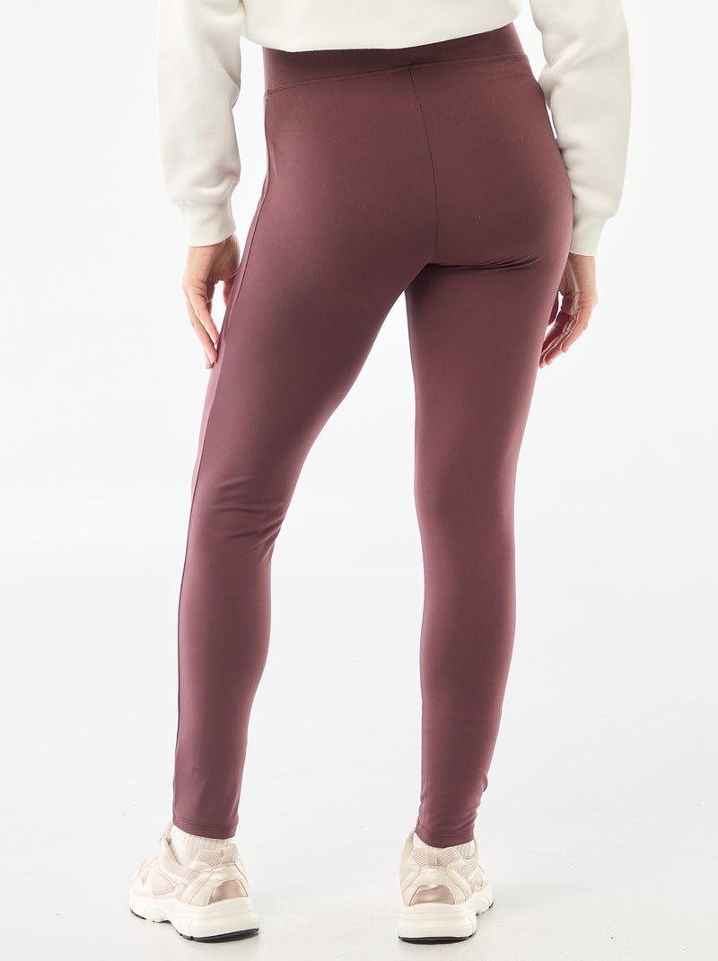 Leggings de desporto de gravidez Violeta - Kiabi