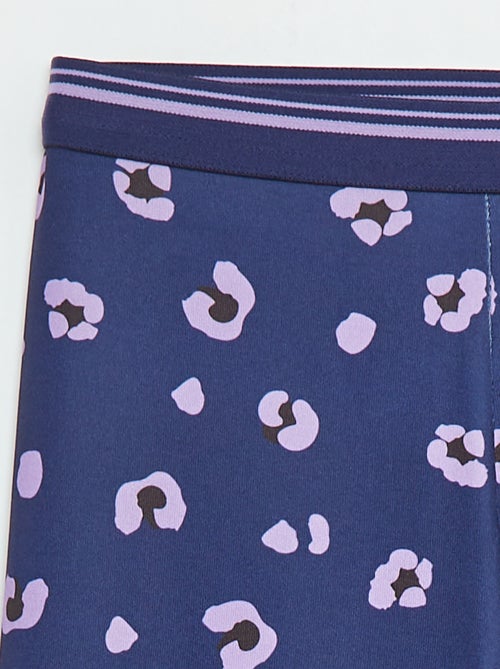 Leggings de desporto em material elástico - Kiabi