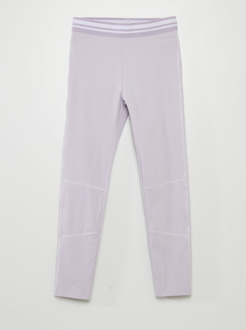Leggings de desporto em microfibra VIOLETA - Kiabi