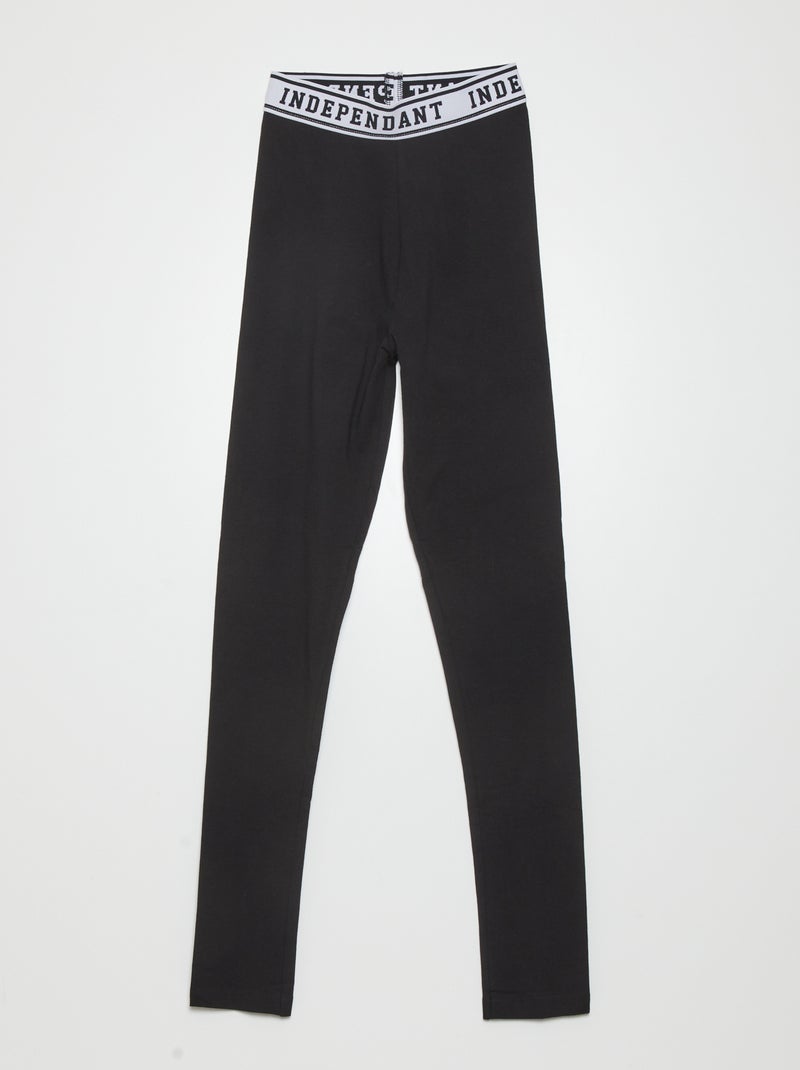 Leggings de desporto Preto - Kiabi