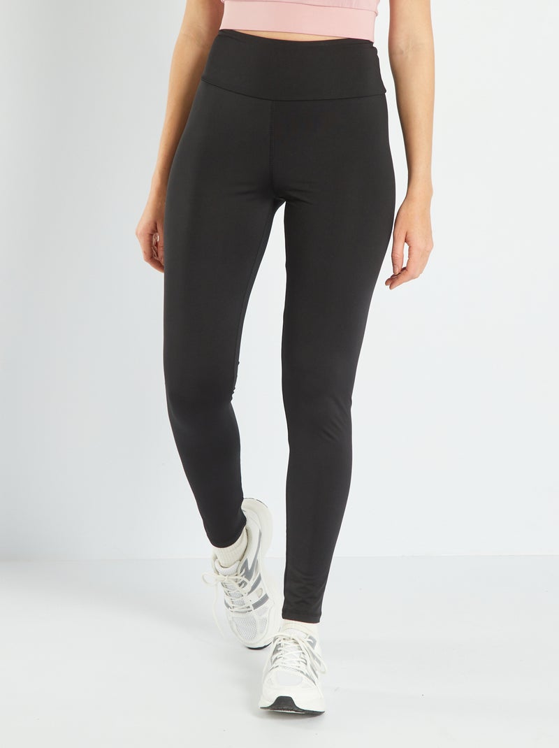 Leggings de desporto Preto - Kiabi