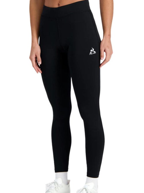 Leggings de Desporto Pretos Le Coq Sportif Training N°1 para Mulher - Kiabi
