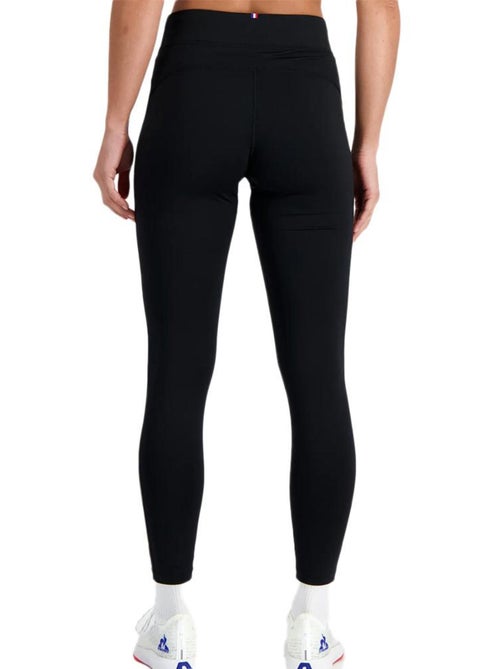 Leggings de Desporto Pretos Le Coq Sportif Training N°1 para Mulher - Kiabi