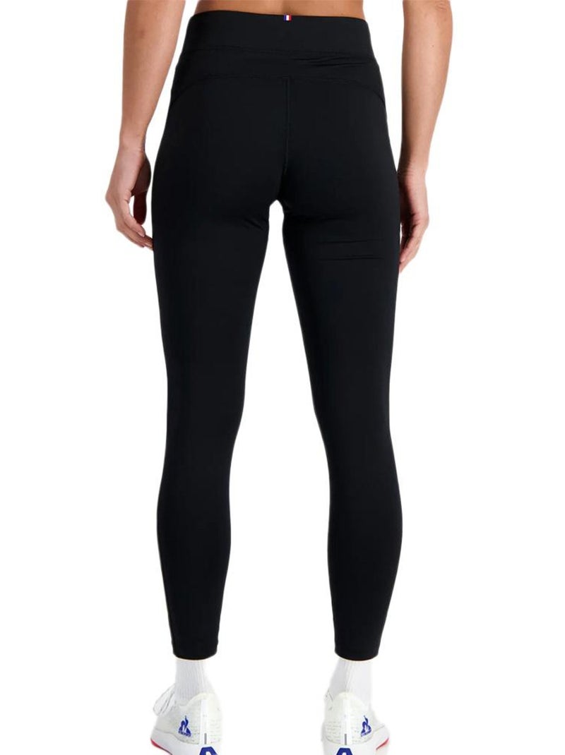 Leggings de Desporto Pretos Le Coq Sportif Training N°1 para Mulher Preto - Kiabi