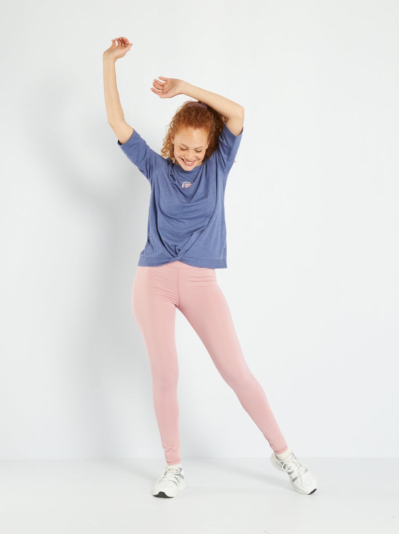 Leggings de desporto Rosa - Kiabi