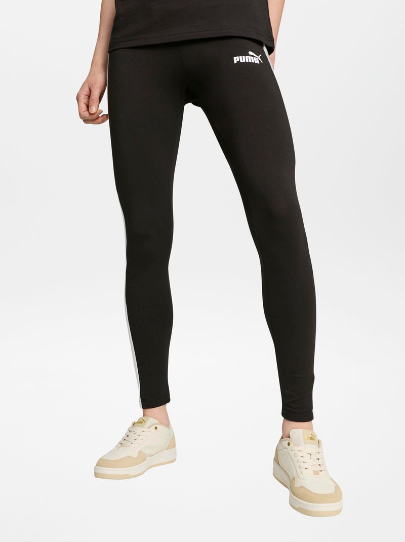 Leggings de desporto tricolores 'Puma' PRETO - Kiabi