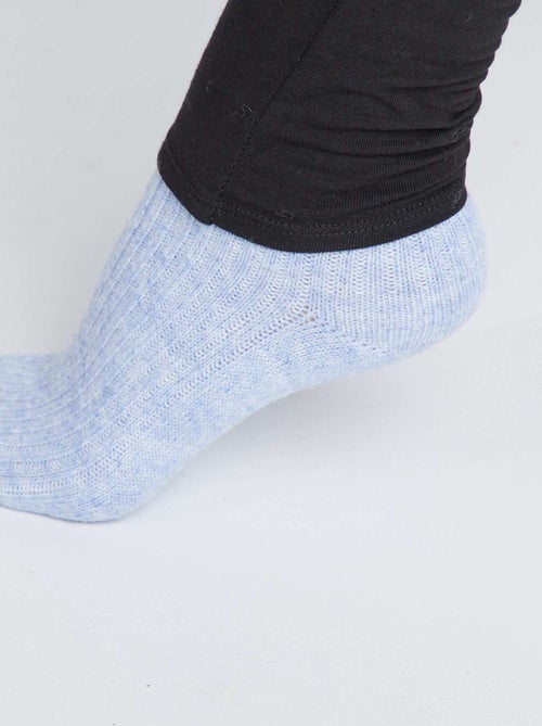 Leggings de grávida compridas em jersey lisa - Kiabi