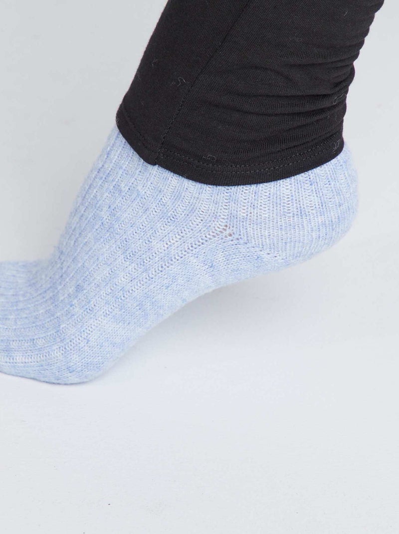 Leggings de grávida compridas em jersey lisa Preto - Kiabi