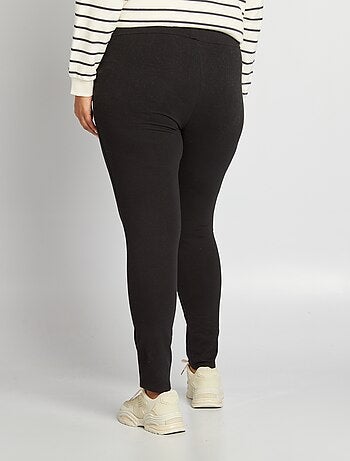 Leggings de grávida de malha elástica