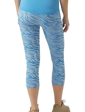 Leggings de Gravidez Azuis para Mulher Mamalicious Nava