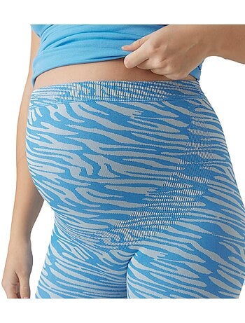 Leggings de Gravidez Azuis para Mulher Mamalicious Nava