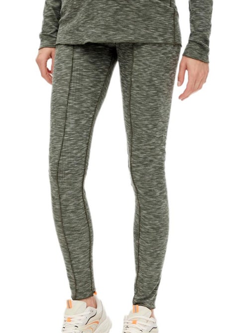 Leggings de Gravidez Mamalicious Reeve em Cinzento/Preto para Mulher - Kiabi Leggings de Gravidez Mamalicious Reeve em Cinzento/Preto para Mulher - Kiabi