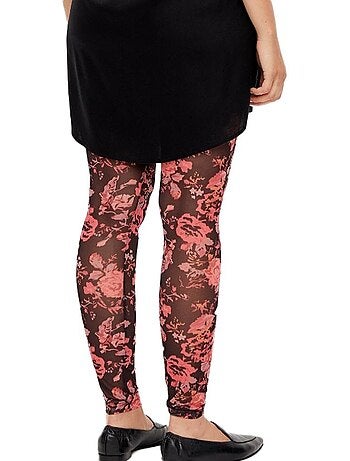 Leggings de Gravidez Vermelhos Mamalicious com Malha para Mulher