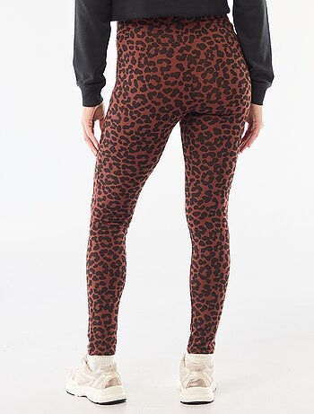 Leggings de maternidade com estampado