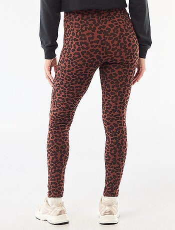 Leggings de maternidade com estampado