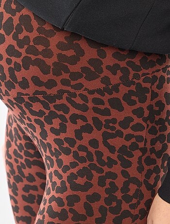 Leggings de maternidade com estampado