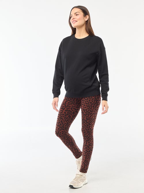 Leggings de maternidade com estampado - Kiabi