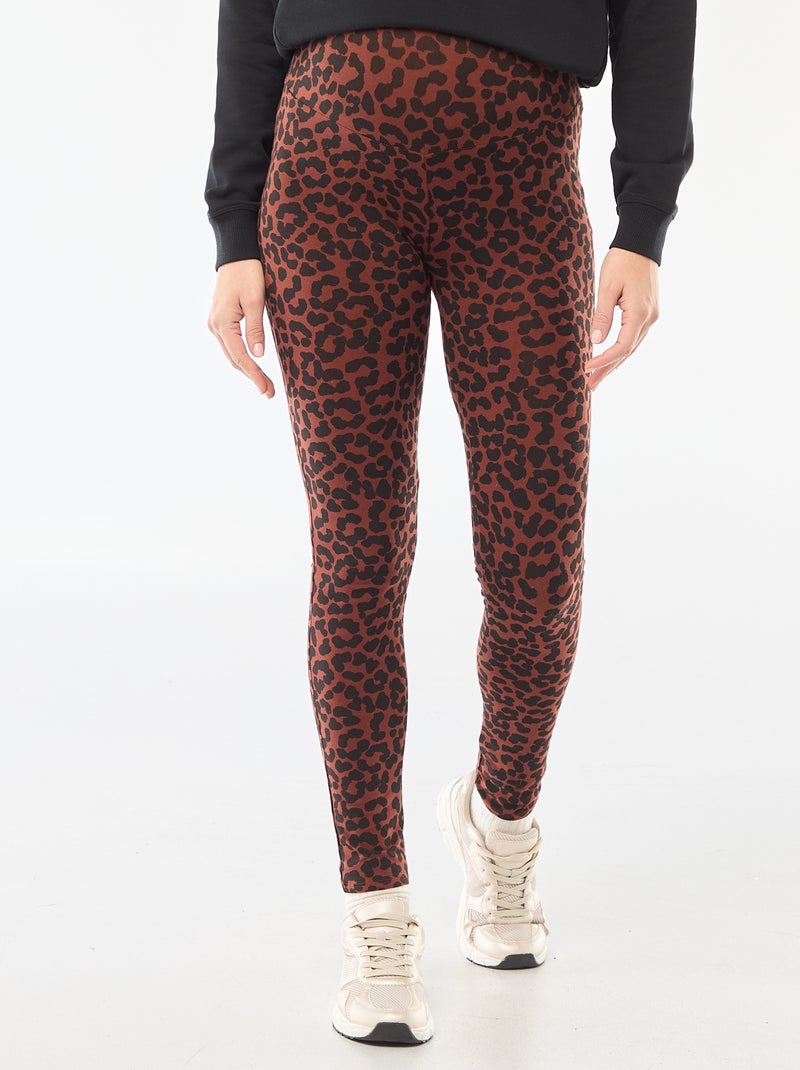 Leggings de maternidade com estampado Verde - Kiabi