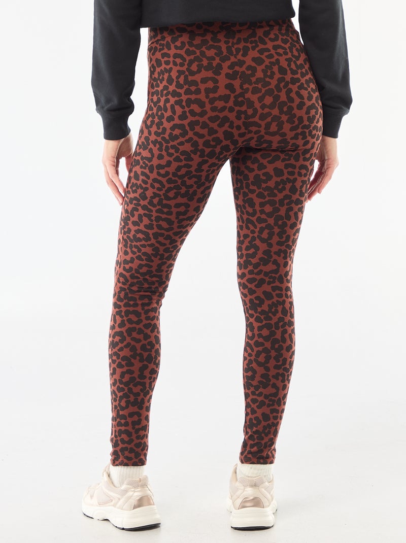 Leggings de maternidade com estampado Verde - Kiabi