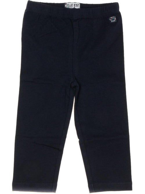 Leggings de menina eom gypal azul-marinho - Kiabi