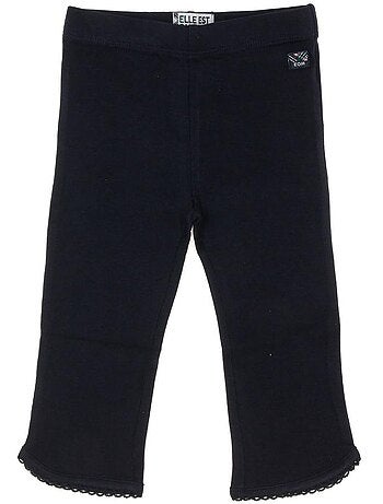 Leggings de menina galipa eom azul-marinho
