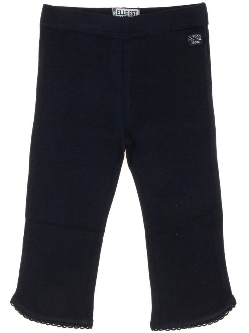 Leggings de menina galipa eom azul-marinho Azul-marinho - Kiabi
