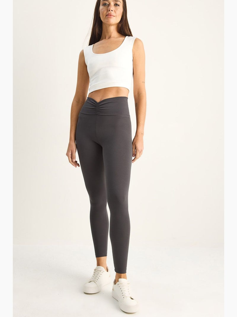 Leggings de mulher lucci Cinza-preto - Kiabi